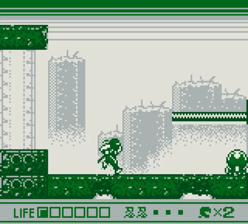 Backdrop artwork for Ninja Gaiden Shadow