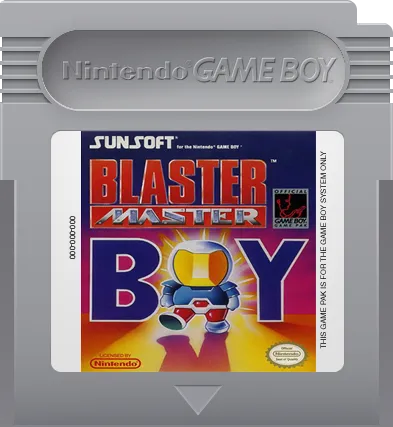 Blaster Master Boy cart
