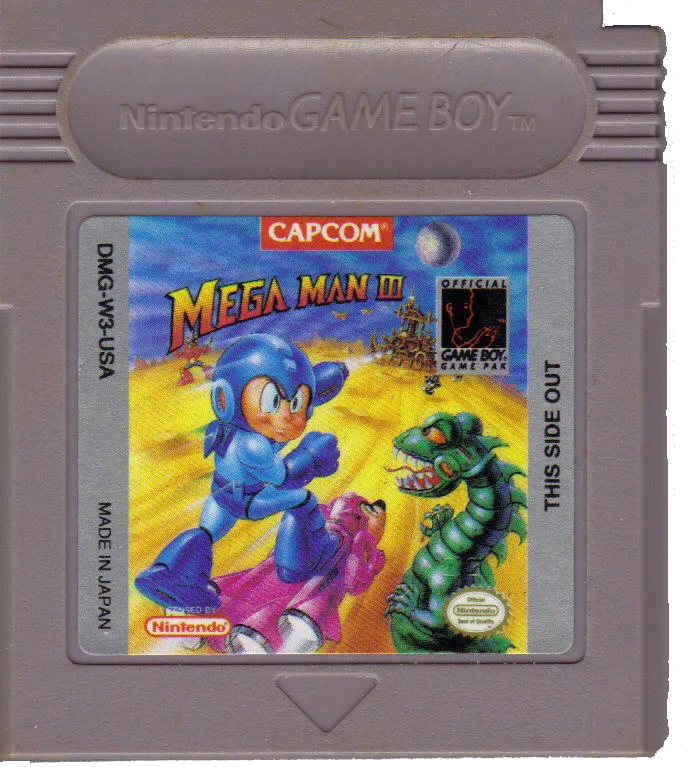 Mega Man III cart