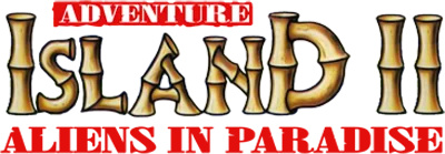 Adventure Island II: Aliens in Paradise logo