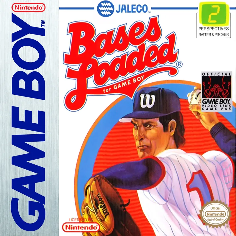Bases Loaded for Game Boy box art