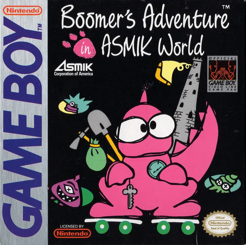 Boomer's Adventure in ASMIK World box art
