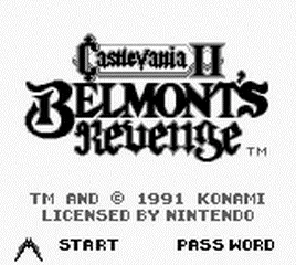 Castlevania II: Belmont's Revenge screenshot