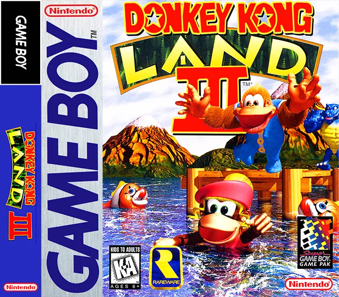 Donkey Kong Land III box art