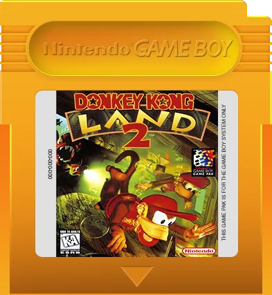 Donkey Kong Land 2 cart