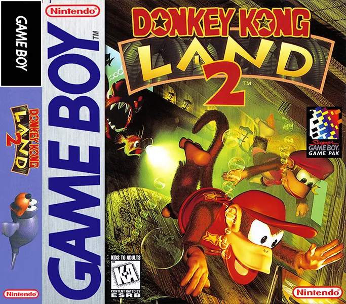 Donkey Kong Land 2 box art