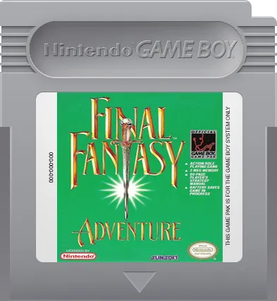 Final Fantasy Adventure cart
