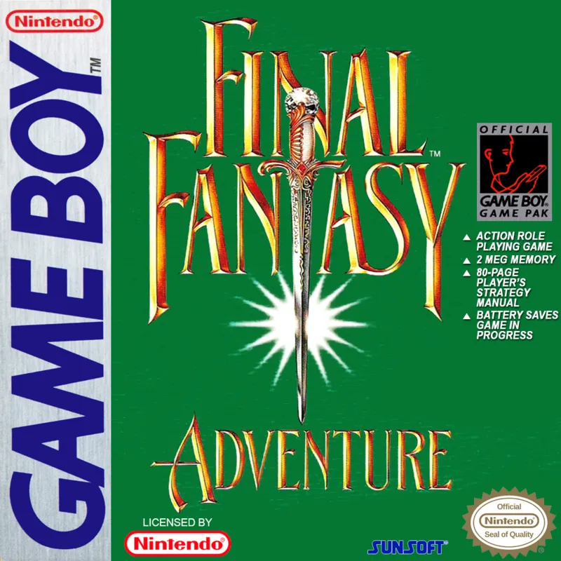 Final Fantasy Adventure box art