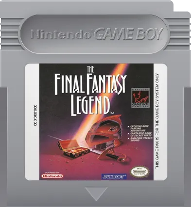 The Final Fantasy Legend cart