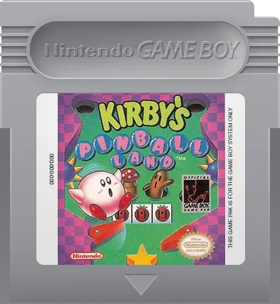 Kirby's Pinball Land cart
