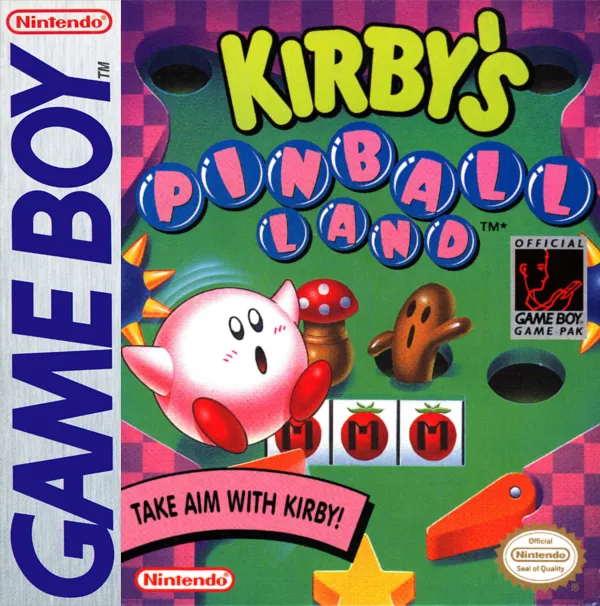 Kirby's Pinball Land box art