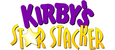Kirby's Star Stacker logo