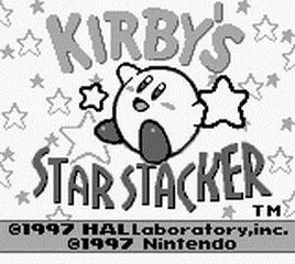 Kirby's Star Stacker screenshot