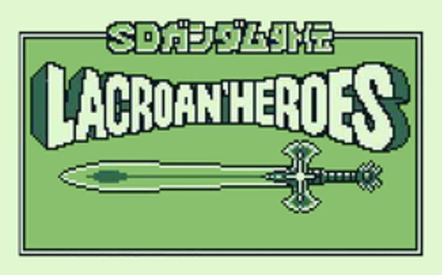 Backdrop artwork for SD Gundam Gaiden - Lacroan' Heroes