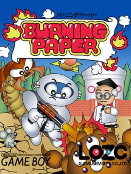 Burning Paper cover art for Nintendo Game Boy