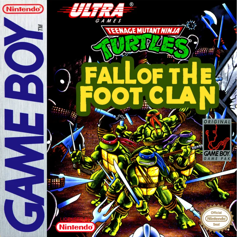 Teenage Mutant Ninja Turtles: Fall of the Foot Clan box art