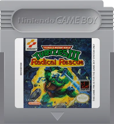 Teenage Mutant Ninja Turtles III: Radical Rescue cart
