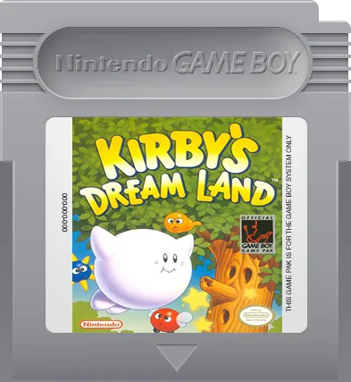 Kirby's Dream Land cart