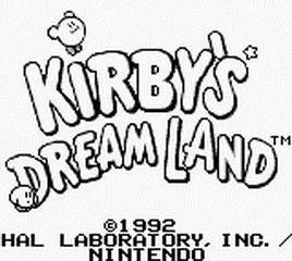 Kirby's Dream Land screenshot