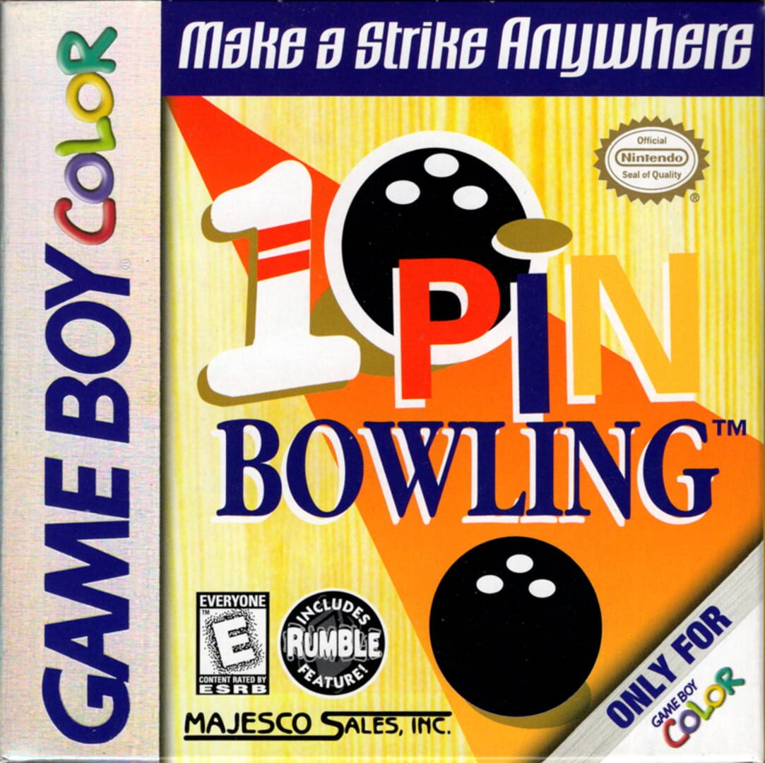 Backdrop artwork for 10-Pin Bowling