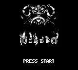Diablo title screen