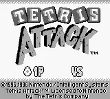 Tetris Attack (USA, Europe) (Rev 1) (SGB Enhanced) title screen
