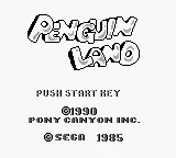 Penguin Land title screen