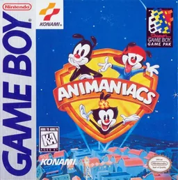 Backdrop artwork for Animaniacs (Europe) (SGB Enhanced)