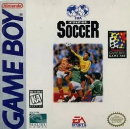 FIFA International Soccer (USA, Europe) (En,Fr,De,Es) (SGB Enhanced) cover art for Nintendo Game Boy