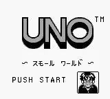 Uno - Small World title screen