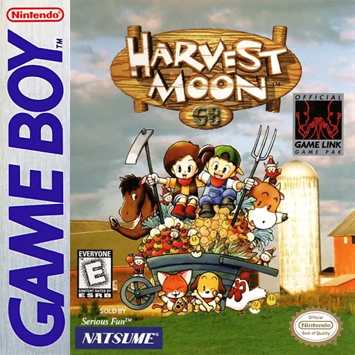 Harvest Moon GB (USA) (SGB Enhanced) cover art for Nintendo Game Boy