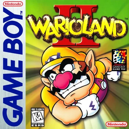 Backdrop artwork for Wario Land II (USA, Europe) (SGB Enhanced)
