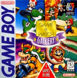 Backdrop artwork for Game & Watch Gallery (Europe) (SGB Enhanced)