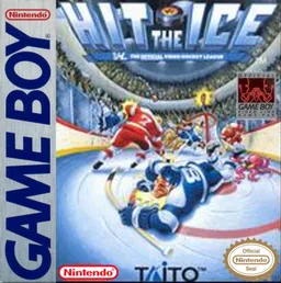 Hit the Ice - VHL - The Official Video Hockey League cover art for Nintendo Game Boy