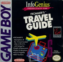 Backdrop artwork for InfoGenius Productivity Pak - Frommer's Travel Guide