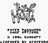 Looney Tunes 2 - Tasmanian Devil in Island Chase title screen