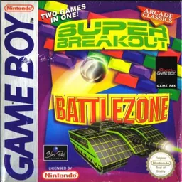 Backdrop artwork for Arcade Classics - Super Breakout & Battlezone (USA, Europe) (SGB Enhanced)