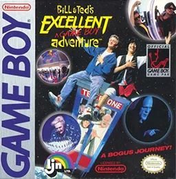 Bill & Ted's Excellent Game Boy Adventure - A Bogus Journey! cover art for Nintendo Game Boy