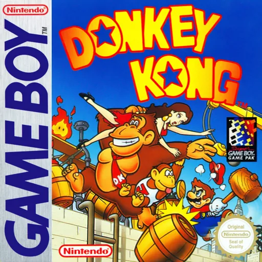 Backdrop artwork for Donkey Kong (World) (Rev 1) (SGB Enhanced)