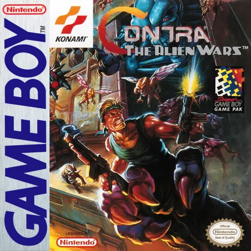 Backdrop artwork for Probotector 2 (Europe) (SGB Enhanced)