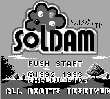 Soldam title screen