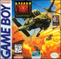 Desert Strike - Return to the Gulf (Europe) (SGB Enhanced) cover art for Nintendo Game Boy