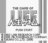 Jinsei Game (Japan) (SGB Enhanced) title screen