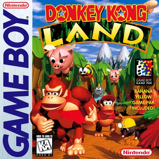Backdrop artwork for Donkey Kong Land 2 (USA, Europe) (SGB Enhanced)