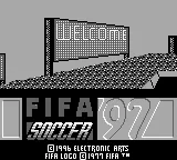 FIFA Soccer 97 (USA, Europe) (SGB Enhanced) title screen