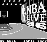 NBA Live 96 (USA, Europe) (SGB Enhanced) title screen