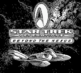 Star Trek Generations - Beyond the Nexus (Europe) (SGB Enhanced) title screen