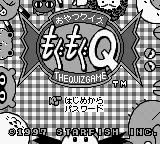 Oyatsu Quiz Mogu Mogu Q (Japan) (SGB Enhanced) title screen