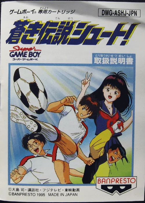 Backdrop artwork for Aoki Densetsu Shoot! (Japan) (SGB Enhanced)