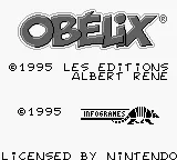 Asterix & Obelix (Europe) (En,Es) (SGB Enhanced) title screen